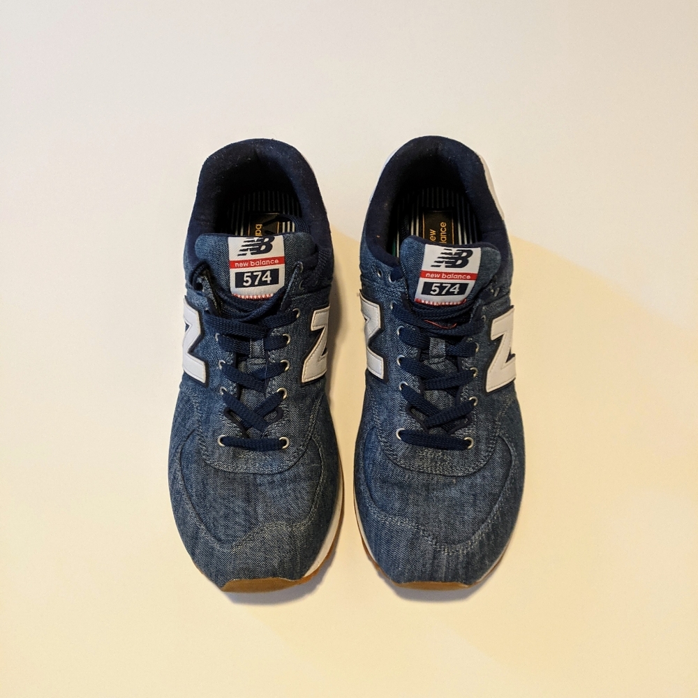 New Balance 574 Chambray